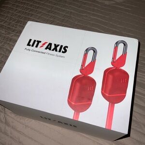 LIT AXIS fully connected fitness system.